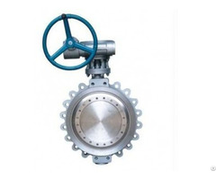 Wafer Metal Hard Triple Offset Butterfly Valve