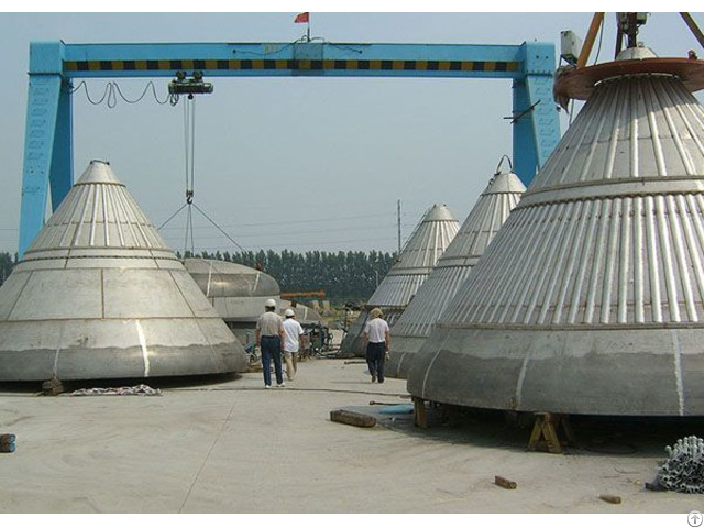 Common Carbon Steel Steam Boiler Conical Head