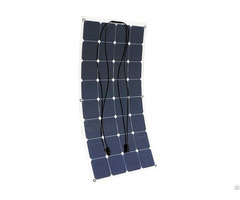 100w 12v Bendable Lightweight Thin Monocrystalline Flexible Solar Panel