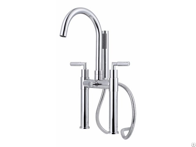 Stainless Steel Brass Free Standing Shower Mixer Factory