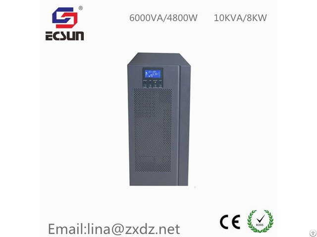 Uninterruptible Power Source Singal Phase Online Ups 10kva High Frequency