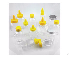 500g Plastic Honey Bottle With Flip Top Silicone Cap