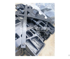 Track Pads Shoes For Hitachi Kh100 2 Crawler Cranes