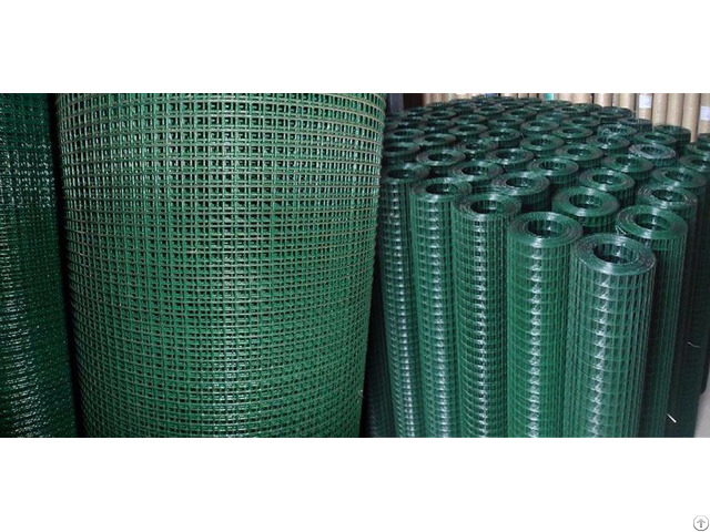 Galv Pvc Coated Electro Welded Mesh Panels