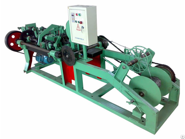 Barb Wire Twisting Machine