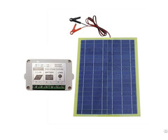 12v 20 Watts Epoxy Solar Panel Kits With 10a Pwm Charge Controller