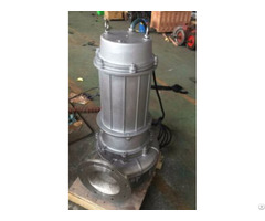 Wqp Stainless Steel Submersible Sewage Pump