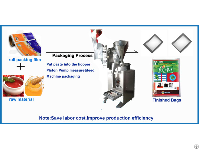 Automatic Bean Paste Packing Machine