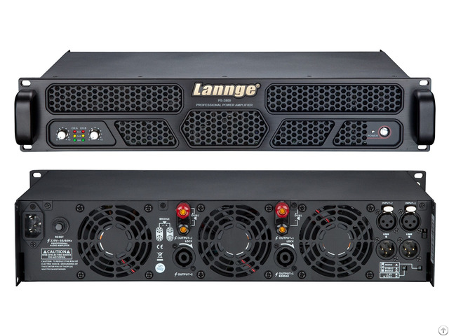 Ps 2800 Smps Professional Power Amplifier 2 800w At 8 Honm