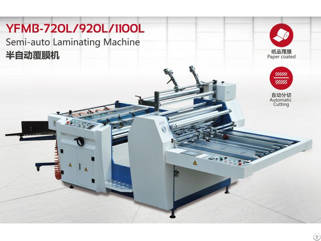 Improved Semi Auto Laminating Equipment Model Yfmb L