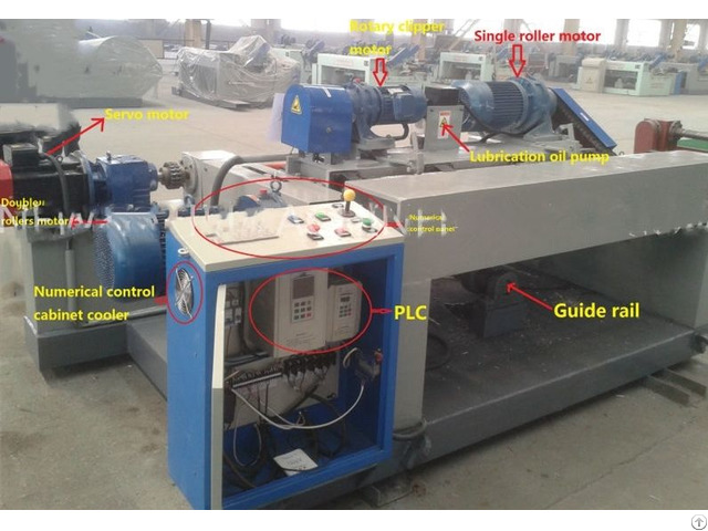 Veneer 4ft Hydraulic Clipper And Peeling Machine
