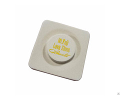 Customized Superior Quality Gold Stamping Vacuum Formed Ps Plastic Flocking Tray