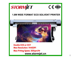 Sj 7180ts 1 8m With Double Dx5 Wide Format Eco Solvent Printer