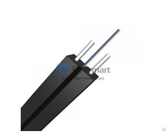 Single Mode Kfrp Strength Member Lszh Ftth Indoor Cable Gjxh 1 Fiber