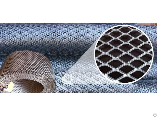 Aluminum Expanded Metal Mesh For Decorative