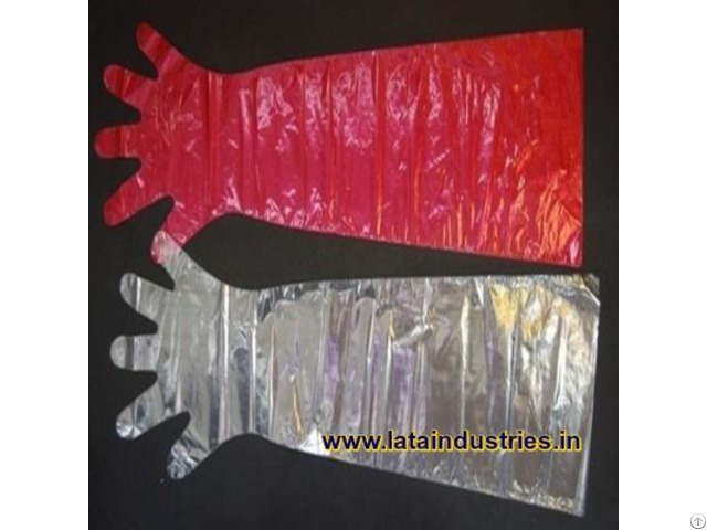 Plastic Veterinary Gloves