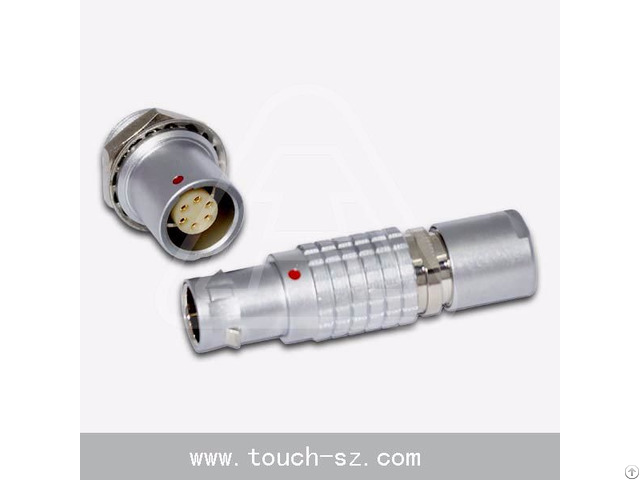 Touch 6pin Straight Plug Fgg 0b 306connector For Disposable Devices Sensors