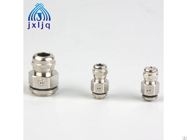 Breathable Waterproof Metal Cable Gland