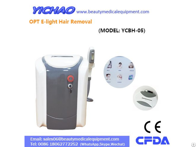 Portable Painless Beauty Opt Elight Diode Permanent Hair Removal Ycbh 05