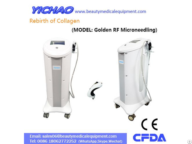 Rf Postpartum Recovery Stretch Marks Microneedling Therapy Medical Machine