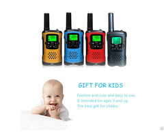 New Cute Child Radio Frs Grms 0 5w Uhf 500 Meters Walkie Talkie Toy