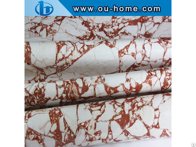 Ouhome Pvc Film Self Adhesive Marble Design Stickers