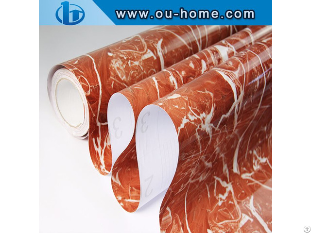 Ouhome Marble Effect Self Adhesive Wallpaper Pvc Art Sticker