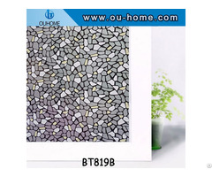 Ouhome Material Stained Glass Films Privacy Self Adhesive