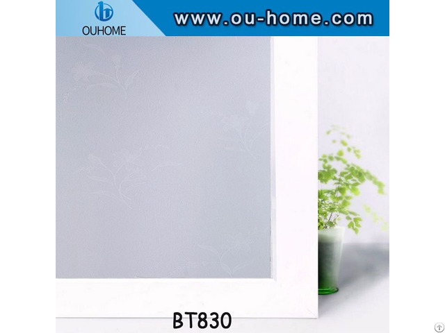 Ouhome Frosted Glass Stickers Cover Decorative Window Films