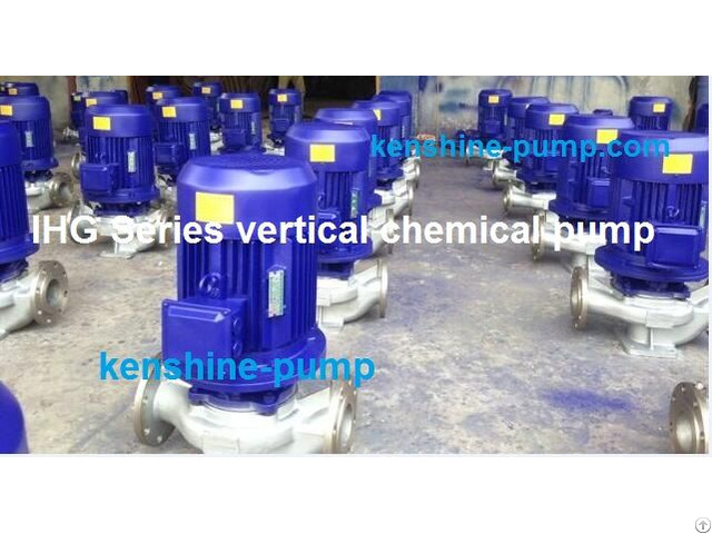 Isg Isgd Vertical Pipeline Centrifugal Pump