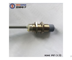 M18 X 55mm Brass Body Non Flush Cylinderical Inductive Proximity Sensor Switch