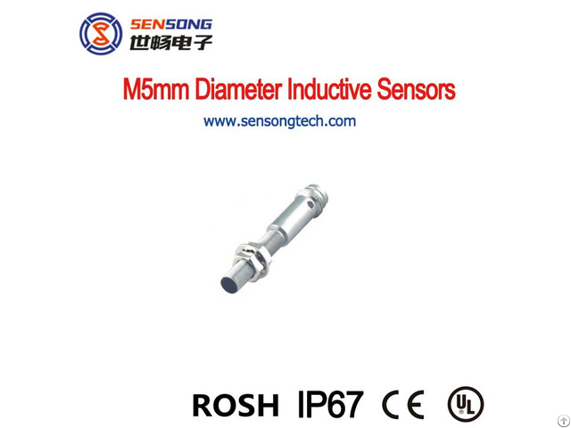 M5 Inductive Sensor With Diameter Stainless Steel Body Flush