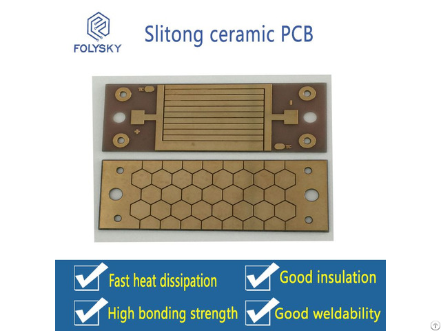 Slitong Single And Double Sided Ceramic Pcb