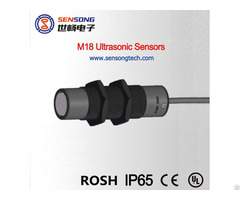 M18 Ultrasonic Sensors