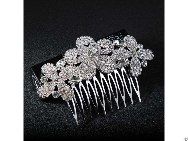 Xqz 9020 New Design Fashion Wedding Flower Hairpins Bridal Hair Clip Comb Jewelry