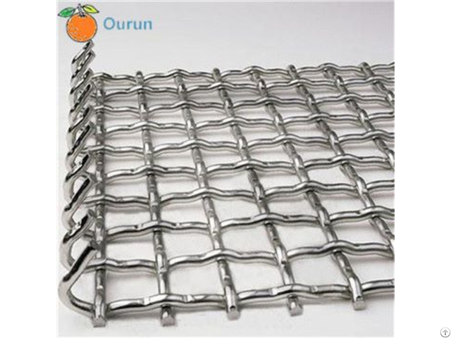 Wear Resistance Pre Crimped Screens Mesh