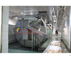 Chicken Slaughterhouse Machine Spiral Screw Chiller