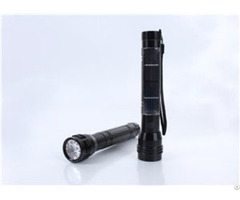 Solar Torch Flashlight For Camp And Outdoors