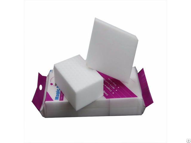 Dish Washing Melamine Sponge Foam Cleaner With Colour Packing