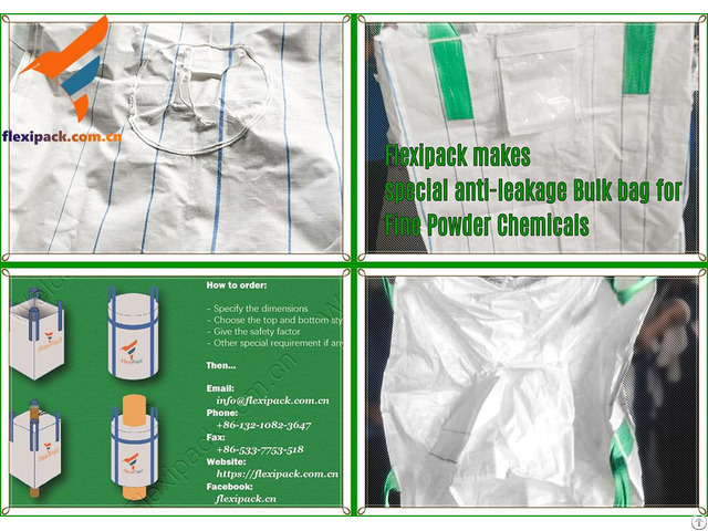 Fibc Bags Big Bag For Chemical Powder