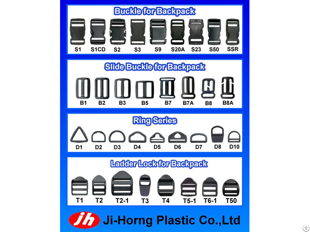 Multiple Choices Of Plastic Buckle Hook Loop D Ring