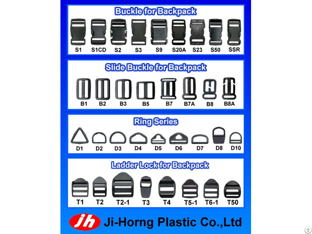 Multiple Choices Of Plastic Buckle Hook Loop D Ring