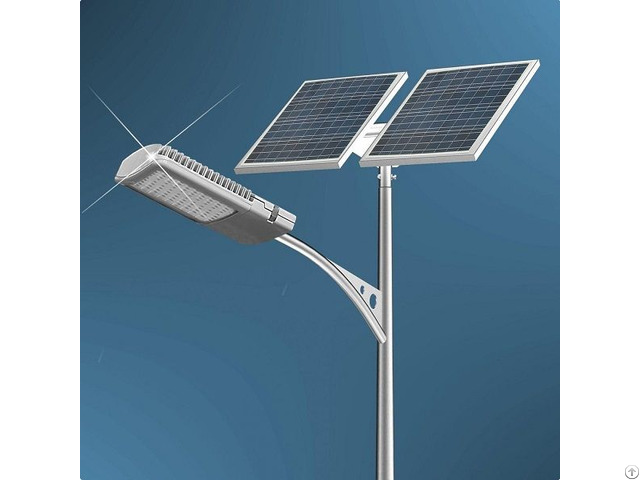 40w Solar Led Street Light Completed System