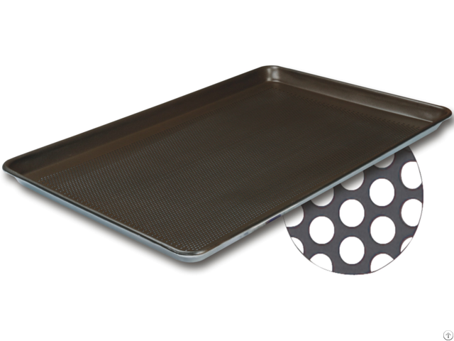 Teflon Coating Non Stick Perforated Aluminium Alloy Baking Tray