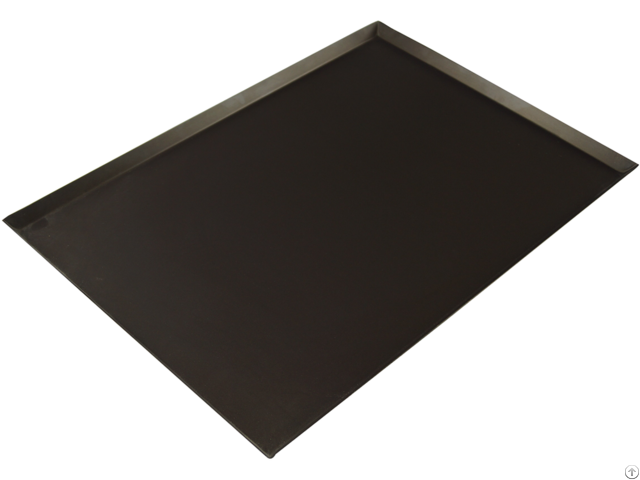 Teflon Coating Non Stick European Right Angle Aluminized Alloy Sheet Pan