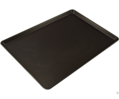 Teflon Coating Non Stick European Round Angle Aluminized Alloy Sheet Pan