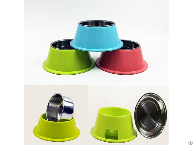 Pet Dog Stainless Steel Food Bowl