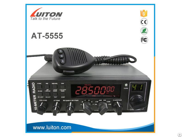 At 5555 Anytone 10 Meter Am Fm Ssb Cb Radio