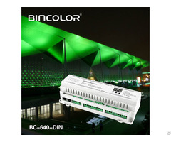 Din Rail High Power Dmx512 Constant Voltage Decoder Bc 640