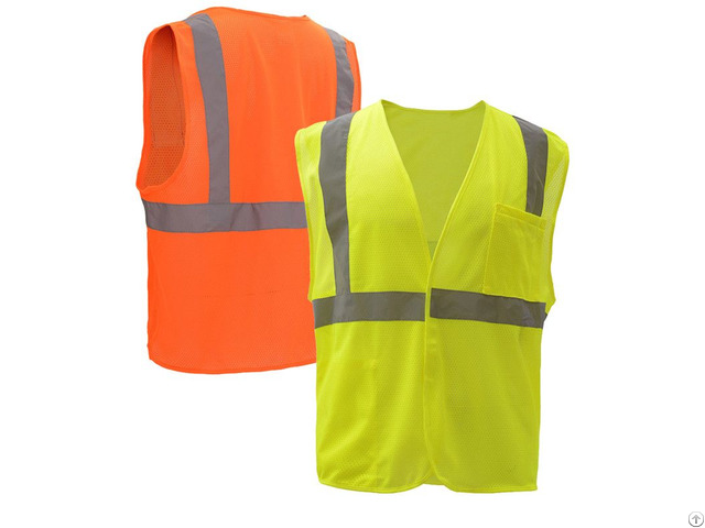 High Visibility Apparel Clothing Class Ii Mesh Polyestersafety Vest